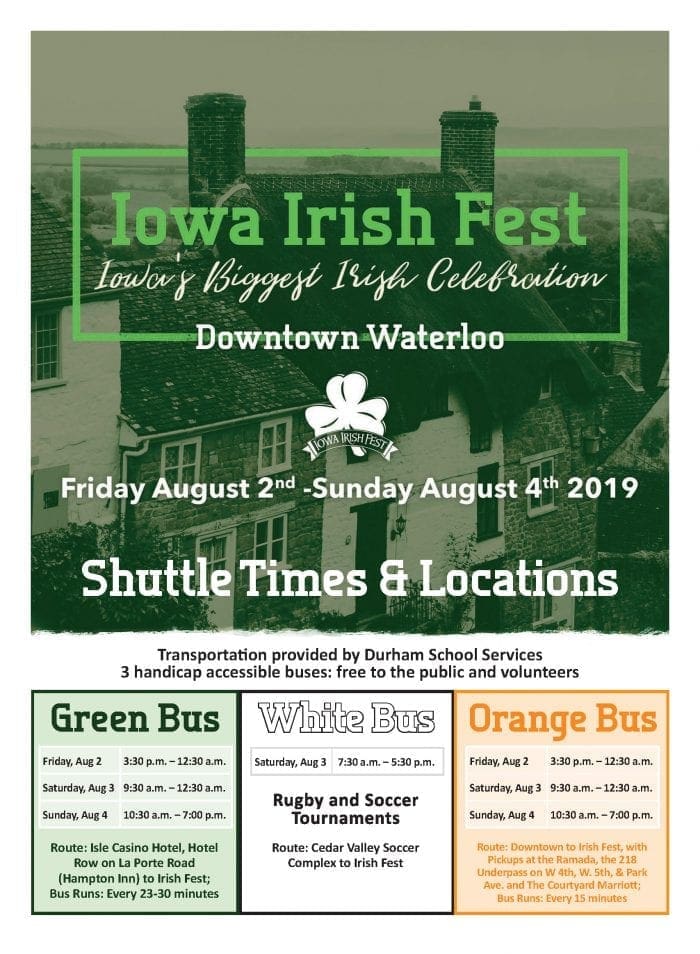 FAQ Iowa Irish Fest